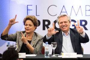 Alberto Fernández en el encuentro del Grupo de Puebla: “Cumplí y gané, Lula” (Fuente: Joaquín Salguero)