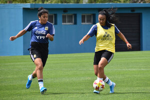 Fútbol femenino: nuevo amistoso de la Selección (Fuente: Prensa AFA)