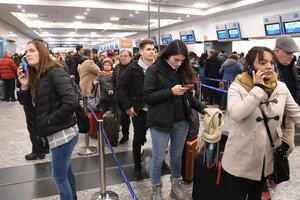 Vuelos cancelados en Aeroparque y Ezeiza por falta de personal técnico