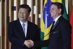 Brasil "conversa" con China un acuerdo de libre comercio (Fuente: AFP)