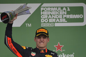 Fórmula 1: Verstappen ganó el Gran Premio de Brasil (Fuente: AFP)