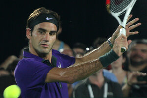Federer viene este lunes al país (Fuente: Alejandro Leiva)