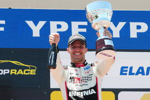 Rossi festejó el título en Concordia (Fuente: Prensa Top RACE V6)