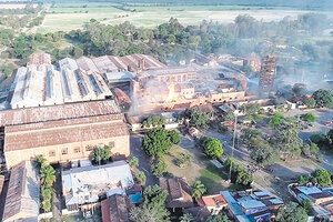 Doce muertos por el incendio del ingenio La Esperanza en Jujuy