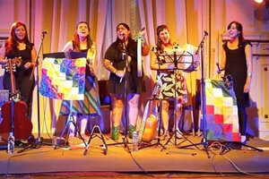 Las músicas salteñas festejaron la ley de cupo femenino en festivales