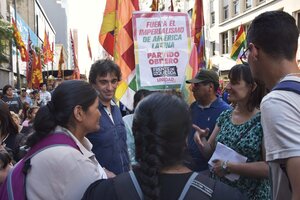Repudio al golpe en Bolivia