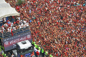 Flamengo: bicampeón en menos de 24 horas (Fuente: AFP)