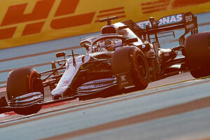 Hamilton volvió a marcar una pole en la Fórmula 1 (Fuente: AFP)