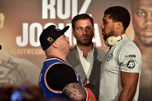 Ruiz vs Joshua: la revancha más esperada del boxeo mundial (Fuente: AFP)