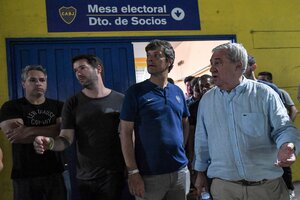 Elecciones en Boca: el tenso cruce entre Ameal y Gribaudo (Fuente: Télam)
