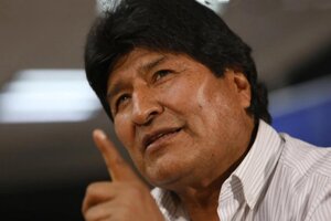 Evo Morales: "Hoy vuelve la esperanza" (Fuente: EFE)