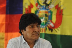 Evo Morales encabezó una reunión del MAS para preparar la campaña (Fuente: Enrique García Medina)