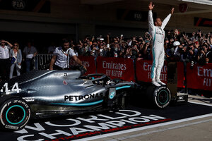 Hamilton, a un título de Schumacher (Fuente: AFP)