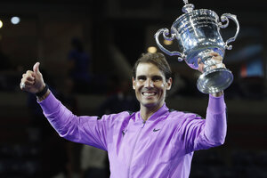 Nadal va por el récord de Federer (Fuente: EFE)