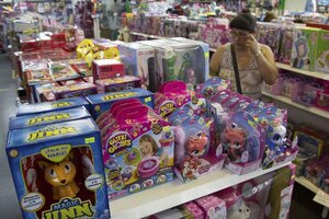 Leve crecimiento de las ventas de juguetes en Reyes