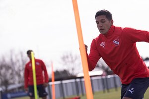 Lucas Romero es optimista para lo que viene en Independiente