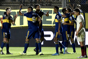 Boca festejó en el regreso de Miguel Russo (Fuente: Fotobaires)