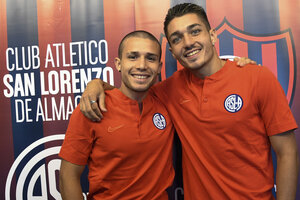 Los hermanos Palacios dicen que San Lorenzo está "para campeón"  (Fuente: Télam)
