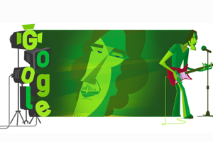 Google homenajeó a Spinetta con un Doodle  