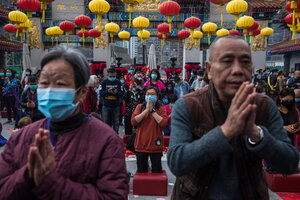 China intensificó los controles para evitar que el coronavirus se propague (Fuente: AFP)