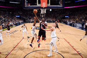 En la NBA, el show sigue pese a la muerte de Kobe Bryant (Fuente: AFP)