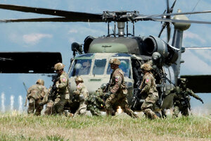 Colombia y Estados Unidos realizan ejercicios militares conjuntos