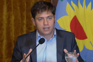 Axel Kicillof: "Damos por iniciada la reestructuración de la deuda de la provincia"