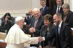 Definición del Papa frente a Georgieva: "No se puede pretender que las deudas sean pagadas con sacrificios insoportables"