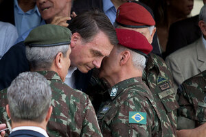 Bolsonaro refuerza el perfil militar de su gobierno (Fuente: AFP)