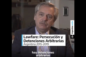 Alberto Fernández contra el lawfare: "Hay detenciones arbitrarias que no deben seguir ocurriendo"