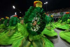 Empieza “o mais grande carnaval” del mundo (Fuente: AFP)