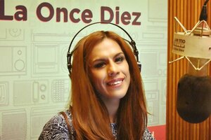 Diana Zurco, la primera trans al frente del noticiero de la TV Pública