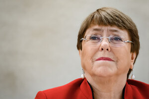 Bachelet llama a fijar responsabilidades (Fuente: AFP)