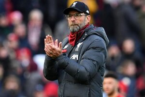 La lección de Klopp cuando lo consultaron sobre el coronavirus (Fuente: AFP)