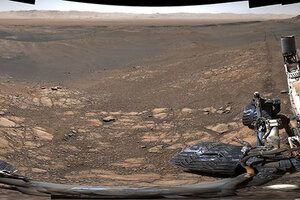 La impresionante foto panorámica de Marte que tomó la NASA (Fuente: NASA)