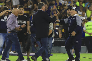 Maradona tuvo su emotivo homenaje (Fuente: NA)
