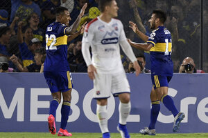 Boca siguió la fiesta en la Copa Libertadores (Fuente: AFP)