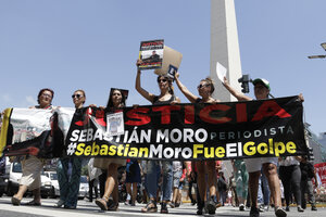 La causa de Sebastián Moro llegó a la ONU y a la Justicia de Córdoba (Fuente: Bernardino Avila)