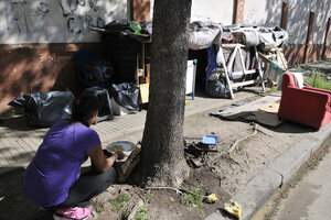 Coronavirus: reclaman protección para personas en situación de calle (Fuente: Sandra Cartasso)