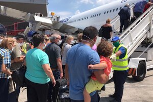 Llegaron al país 200 argentinos que estaban varados en Cuba