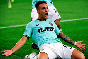 Manchester City también quiere a Lautaro Martínez (Fuente: AFP)