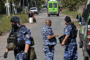 Coronavirus: Toma y protesta en el penal de Melchor Romero (Fuente: Télam)