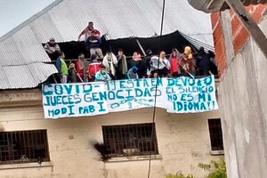 Protesta en la cárcel de Devoto: comenzó porque un agente penitenciario dio positivo de coronavirus