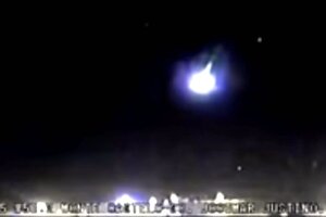 Un enorme meteorito cayó sobre el sur de Brasil