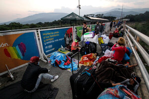 El retorno forzado de los migrantes venezolanos  (Fuente: AFP)