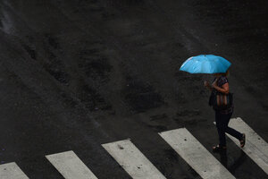 El tiempo en la Ciudad: las lluvias siguen hasta el final de la tarde (Fuente: Télam)