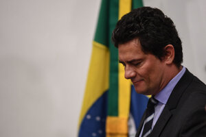 Moro declaró en contra de su exjefe Bolsonaro (Fuente: AFP)