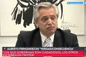 Alberto Fernández: "Hay que ir levantando paulatinamente la cuarentena"