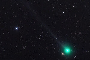 En la madrugada se podrá ver el cometa Swan (Fuente: AFP)