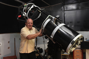 Cómo cambia de brillo el cometa (Fuente: Sebastián Granata)